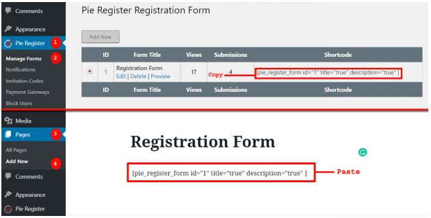 Manage Forms